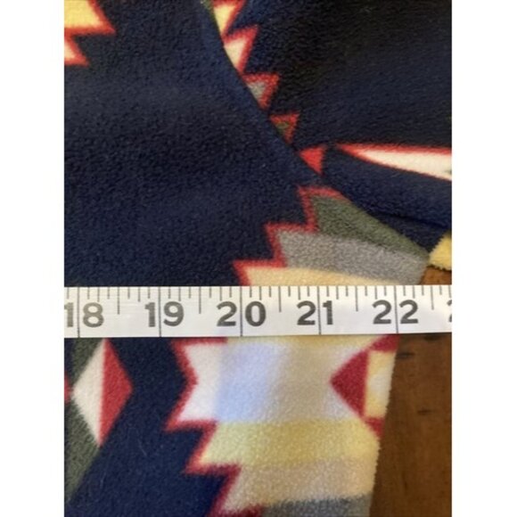 Pacsun Aztec Blanket Art Quarter Zip Fleece Size Medium - Picture 6 of 8